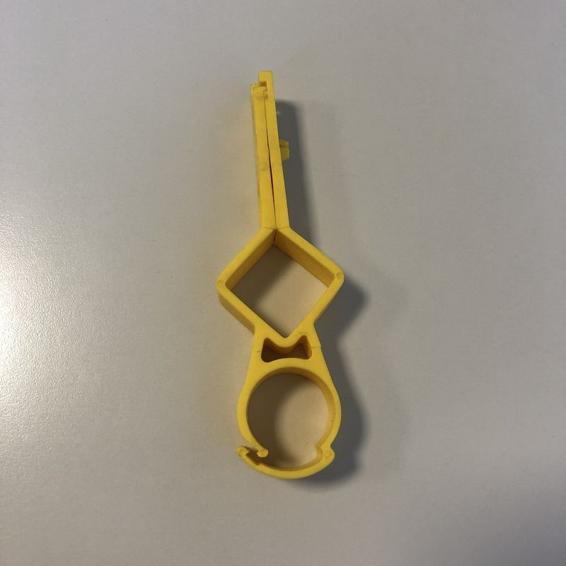 Crochet anti-perchoire ø26,6, 25x25mm